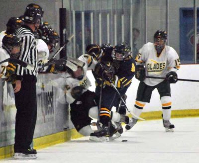 Jack Gets Checked Into the Boards