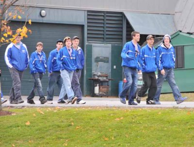 Boys Soccer Arrives to Root