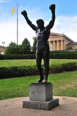 Rocky at the Art Museum