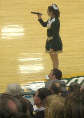Neighbor Paige Sings Anthem