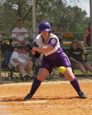 Laura At Bat