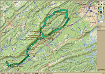 Mountain Goat Century - 68 Mile Route