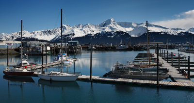 Seward Harbor Pano (4-21-09)