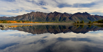 9-4-09 Knik River Pool, Matanuska Peak