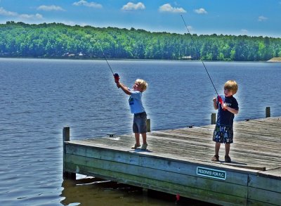 Fishin' (Post-processing Experimentation)
