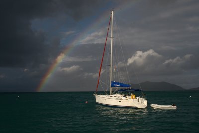Morning Rainbow - Cane Garden Bay