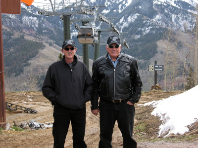 Chuck & Doug at the top