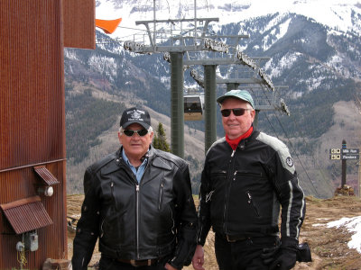 Chuck & Charlie at the top