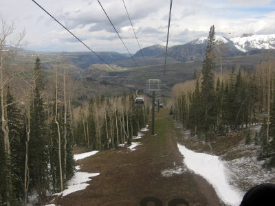 Heading to Mountain Village