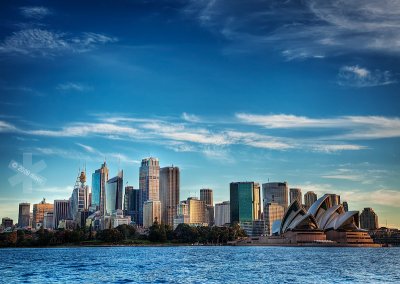 Sydney Skyline from the Ferry
