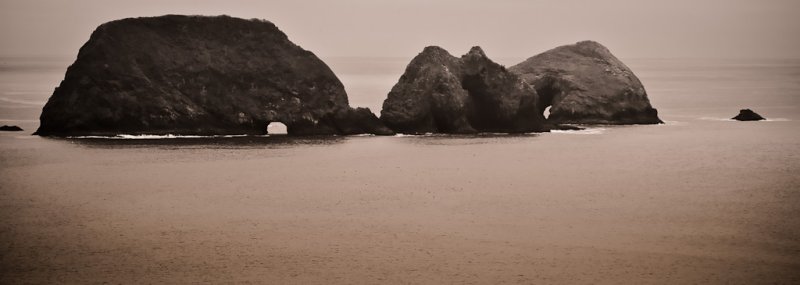 Sea stacks (1), Cape Meares State Park, Oregon