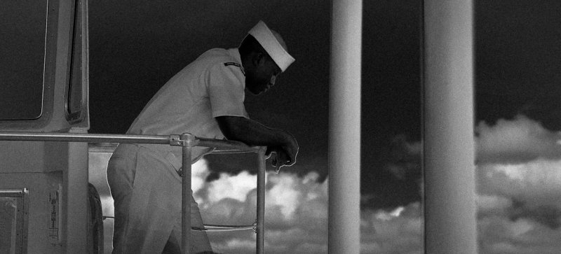 Sailor, USS Arizona Memorial, Oahu, Hawaii