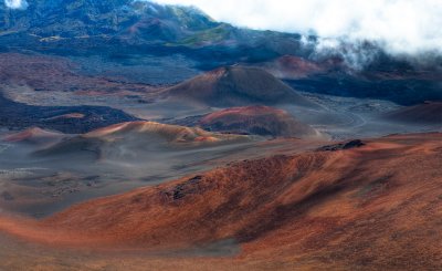 Dramatic landscape of Haleakala National Park (6), Maui, Hawaii