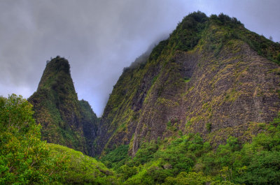 Iao Needle (2), Iao Valley, Maui, Hawaii