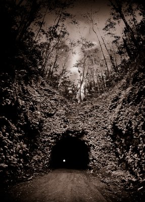Wilcox Tunnel, Sugar Mill, Kauai, Hawaii