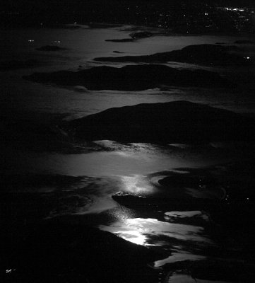 Moonlit seascape