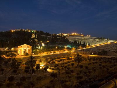 The Mount of Olives.
