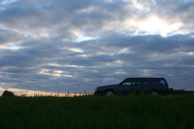 Picturesque Landscapes with Volvo Wagon