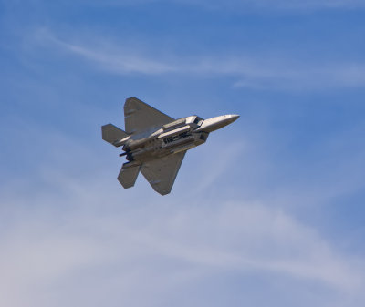 F-22 Raptor Weapons Bays Open