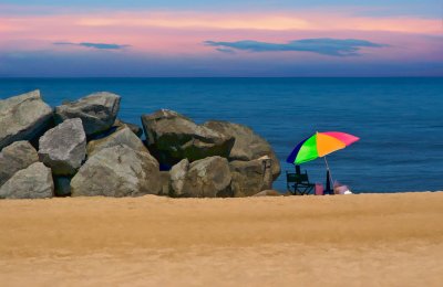 Beach Scene