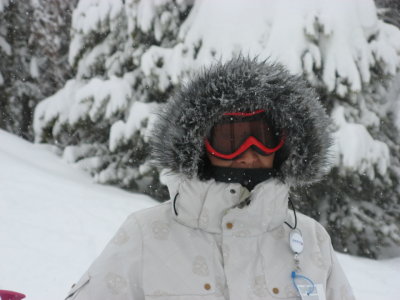 Emiko in her new snowboarder jacket (note the skull design.)040309_0004.JPG