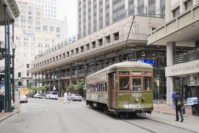 Street car from Canal Street