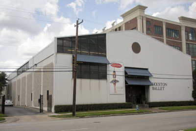 Houston Ballet's studio facility.