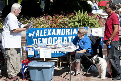 ADC Table at Old Town Farmer's Market, 9/22/12