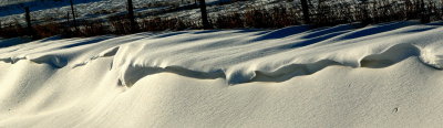 Ocean Waves of Snow