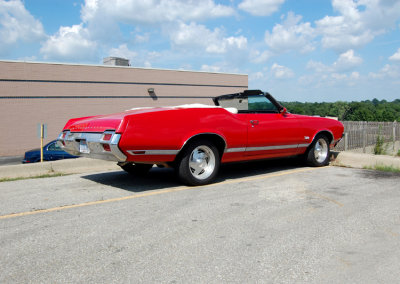 At least I think it's a 71, maybe a 72. I saw it sitting in the parking lot of a local lube place and went in. The guy who had it said it actually belonged to his mother, who was out of state on business. I took these and in exchange, gave him copies. Just the coolest old ride.