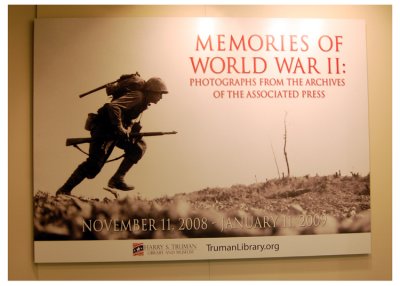 This was kind of cool. There was a colelction of World War II combat photographs on display when we visited the museum. So, naturally, I took pictures of pictures. Some are terribly famous and we've all seen them, but som eare more obscure. Many, like War itself, are graphic. 