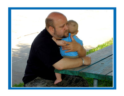 Nothing better than hanging out in the park with my boy.