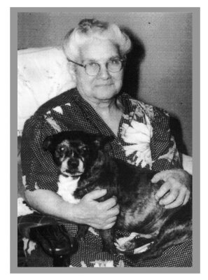 Shown above is a photograph of, Maria (Mary) Portsche. Mary was the 8th child of 13 and the 4th girl to be born to, Georg Portschy and his wife, Rosina [KPPLINGER] Portschy, in Kramer, Lancaster, NE on 30 May 1887. Mary never married, but had one child, Helen, who grew to adulthood.