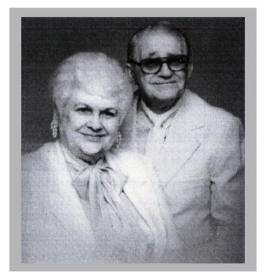 Shown above is a scanned image of a photograph taken of Paul Portsche Jr., and his wife, Virginia Liberty League [TAYLOR] Portsche.