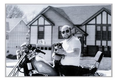 Shown above is my favorites dog and best friend in the world. I loved that little dog. My grandmother gave him to me at just over six weeks old and I had him for a decade. We shared a birthday, Sarge and I. Here we are on one of my bikes, in July of 1994.