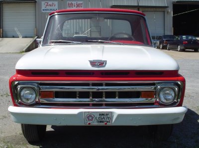 1961 Ford Front