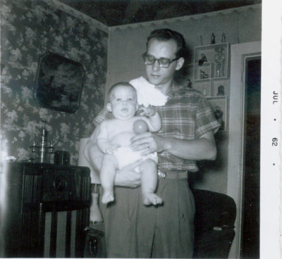 This is a shot of me with my father.
