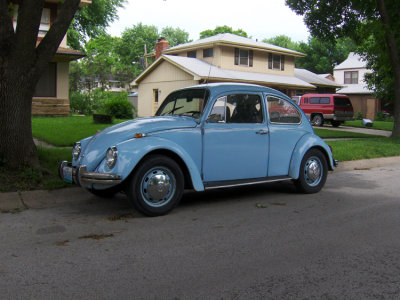 I swear I wasn't trolling for cars this morning. We found all four of these gems sitting on the very same block in Northtown. My wife loves these little cars.