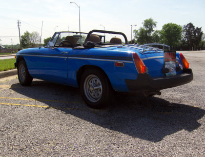 They were asking $4,500.00 for this thirty four year old Brit. Personally, I wouldn't give $450.00 for it. However, they are pretty to look at.
