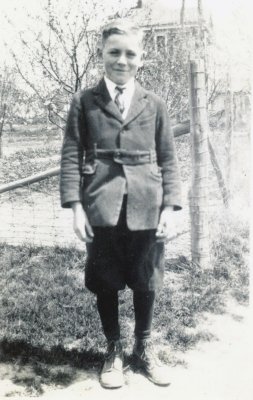 One last shot of my grandfather as a young boy. He was something. He's been dead 15 years and I still quote him at least once a week.