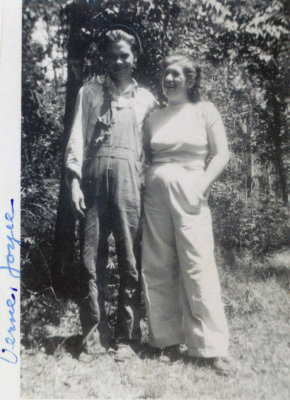 Shown above are Verne Floyd Merrill & his wife, Joyce Y. [Gannon] Merrill.