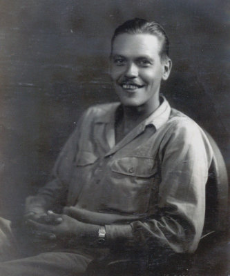 Shown above is Sergeant Verne Floyd Merrill, while serving in Okanawa Nippon (Japan) after World War II.