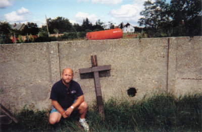 Rest Soldier. This was taken by an unmarked German grave in Rajka, Hungary. The cross reads, Deutsche Soldat.