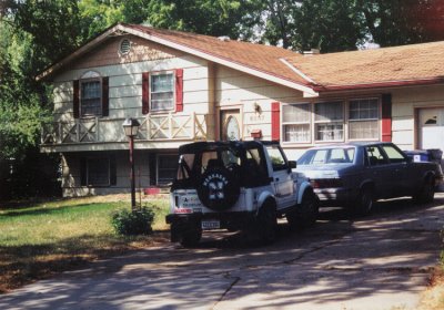After the grueling two thousand mile trip I stayed with my friend until found myself a new place. Funny, as eight years later, my own family makes our home in this very same house.