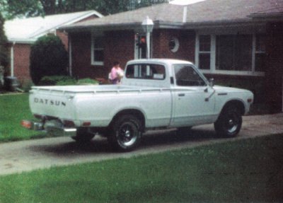 Here's the truck after I had it painted. I put 130,000 miles on this truck, AFTER my grandfather had put a 100,000 on it. I absolutely loved this ride.