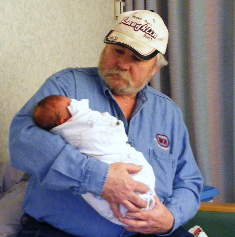 Grandpa holding Jack