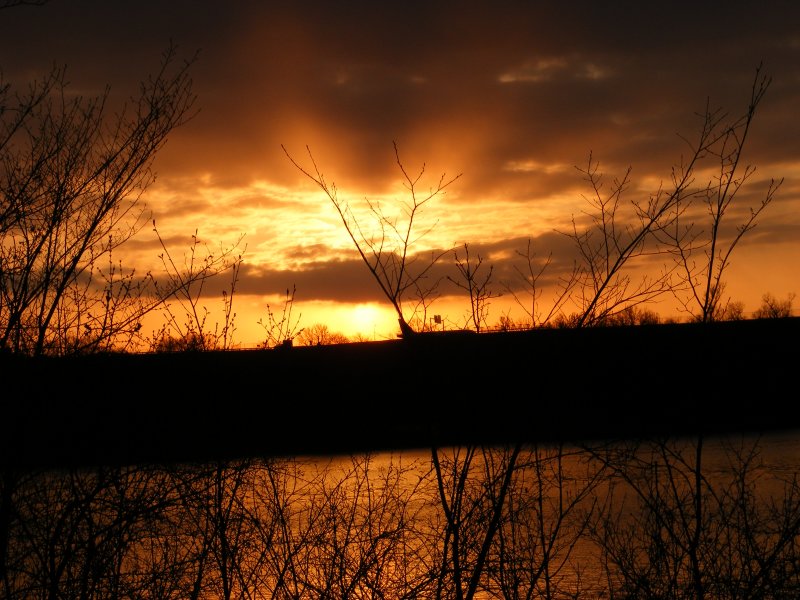 Airport Sunset