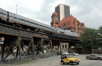 By Main St. station in Richmond Va.