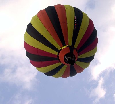 Impressive flying over you