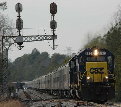 Circus train at Providence Forge Va.